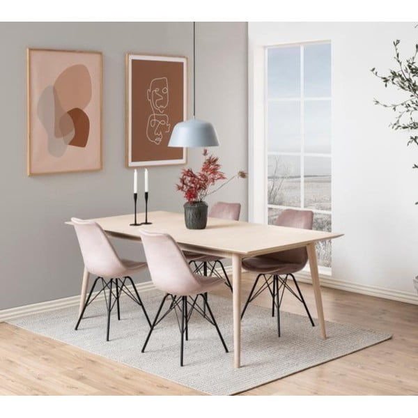 Fekete-rózsaszín étkezőszék Eris – Actona-image-1