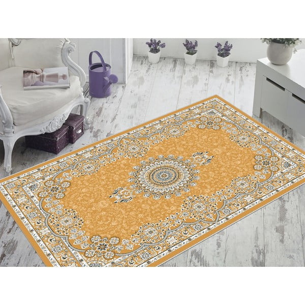 Luka sárga futószőnyeg, 80 x 200 cm - Vitaus-image-1