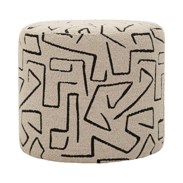 Bézs buklé puff Nairobi – Mauro Ferretti