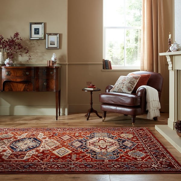 Piros szőnyeg 80x150 cm Gillingham – Flair Rugs-image-1