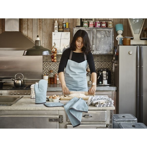 Bézs pamut konyhai kötény - Tiseco Home Studio-image-1