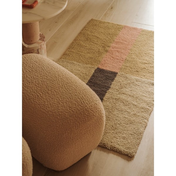 Kézi szövésű gyapjú szőnyeg 80x140 cm Chroma Dusty Pink – Lorena Canals-image-1