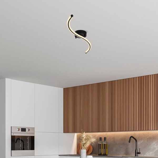 Fekete LED mennyezeti lámpa 10x67 cm Yilan – Opviq lights-image-2