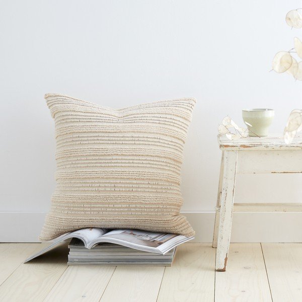 Díszpárna 45x45 cm Tufted Stripes – Pineapple Elephant-image-1