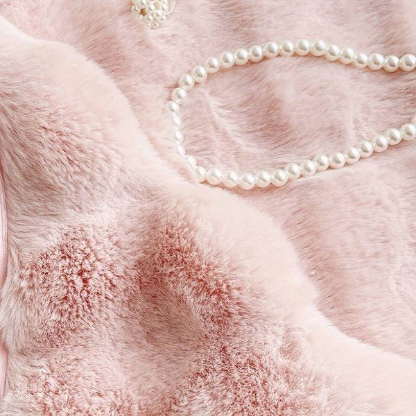 Rózsaszín mosható kerek szőnyeg ø 150 cm Bubble Pink – Mila Home-image-3