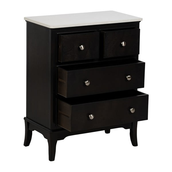 Fekete komód 60x75,5x33 cm Mods – Ixia-image-2