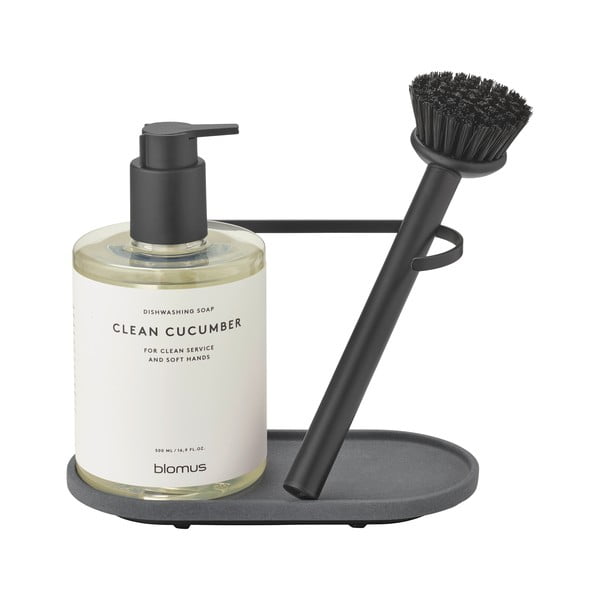 Szürke beton mosogatóeszköz tartó Dhuva – Blomus-image-3