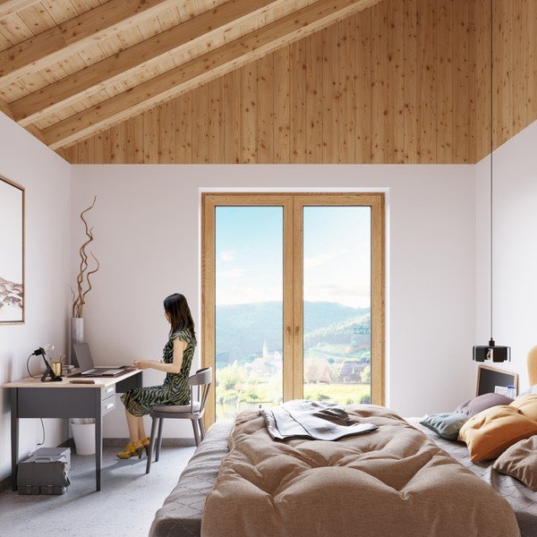 Fekete függőlámpa fém búrával ø 24 cm Rossario – Sollux-image-4