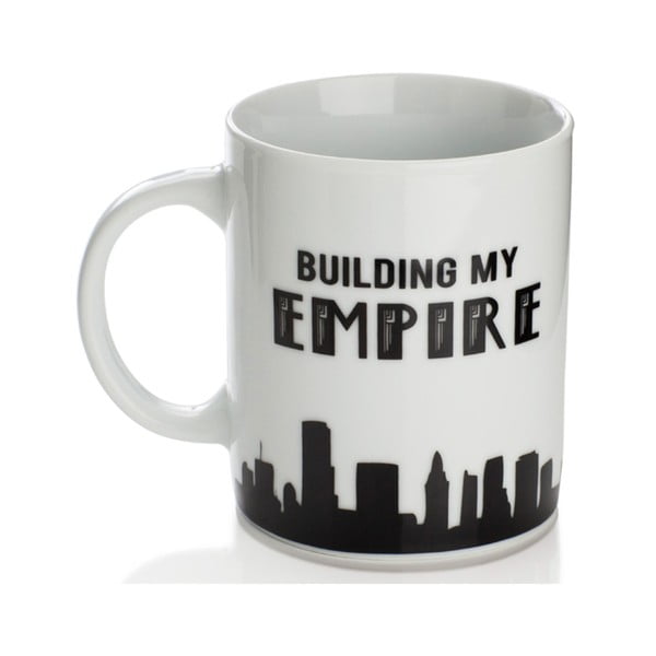 Building My Empire porcelán bögre, 325 ml - Sabichi