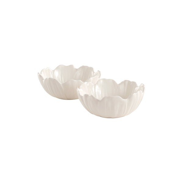 Fehér porcelán tálka szett 2 db-os salátához Eira – Jotex-image-2