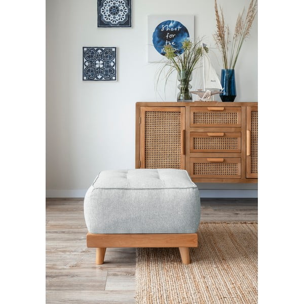 Dazzling Daisy világosszürke lábtartó - Miuform-image-1