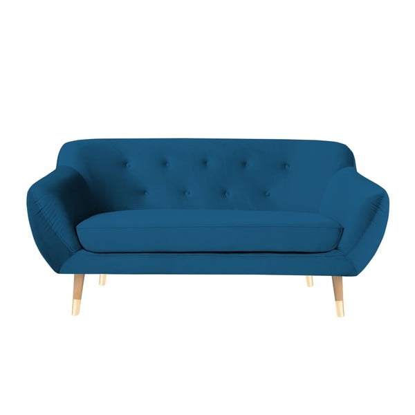 Amelie kék kétszemélyes kanapé - Mazzini Sofas