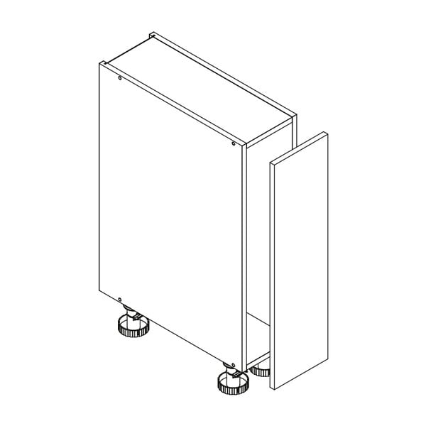 Alsó konyhaszekrény (szélesség 15 cm) Aden – STOLKAR-image-3