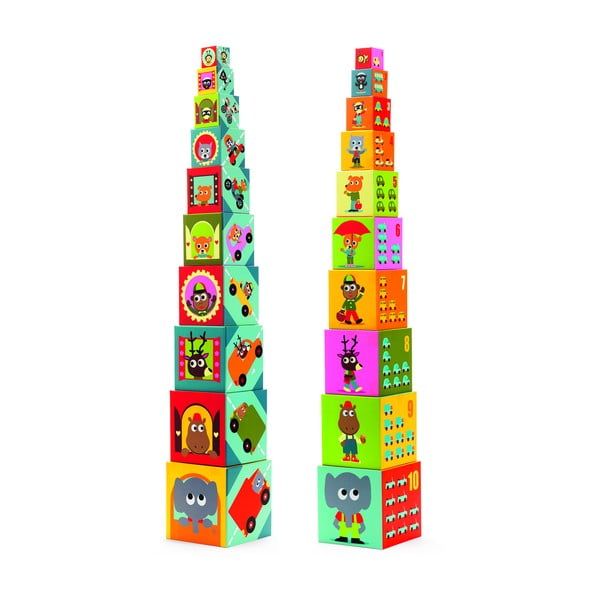 Közlekedési eszközök dobozos építőjáték - Djeco-image-1