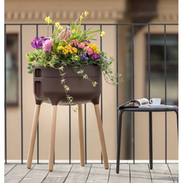 Műanyag önöntözős termesztő virágláda Urbalive – Plastia-image-1