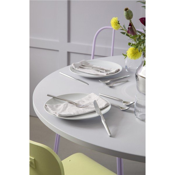 Ezüstszínű rozsdamentes acél evőeszköz készlet 16 db-os Dorotea – Gense-image-4