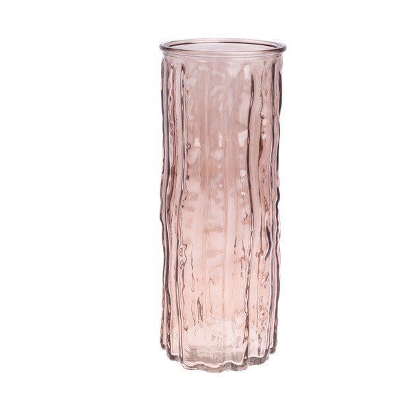 Barna üveg váza (magasság 25 cm) – Dakls