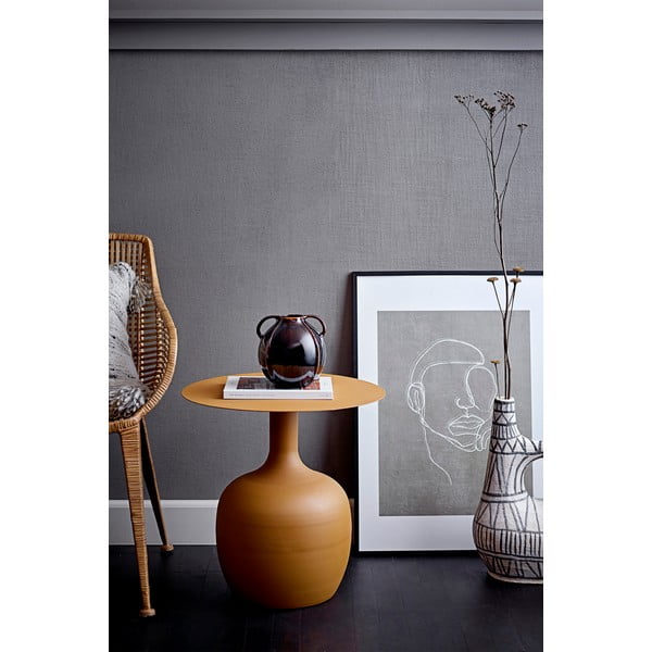 Fém kerek tárolóasztal ø 46 cm Ayah – Bloomingville-image-1