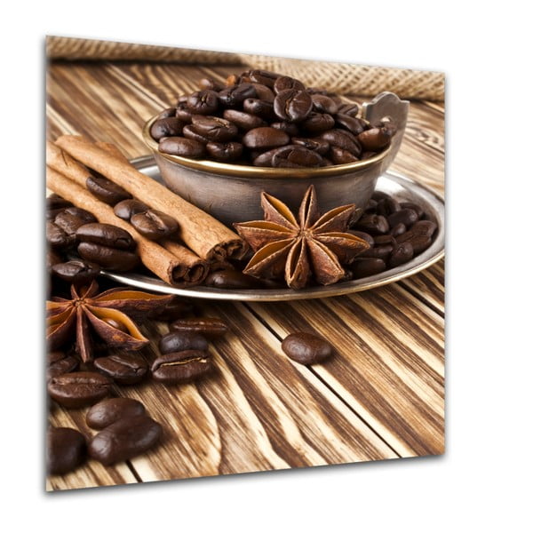 Glasspik Coffee kép, 30 x 30 cm - Styler-image-1