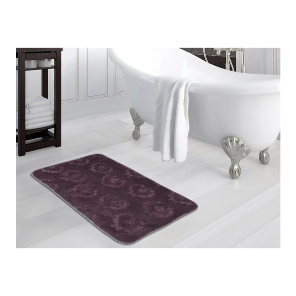 Nala sötétbarna fürdőszobai szőnyeg, 70 x 110 cm - Madame Coco