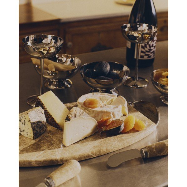 Márvány szervírozó vágódeszka 39,5 x 21 cm Adoma – Kave Home-image-1