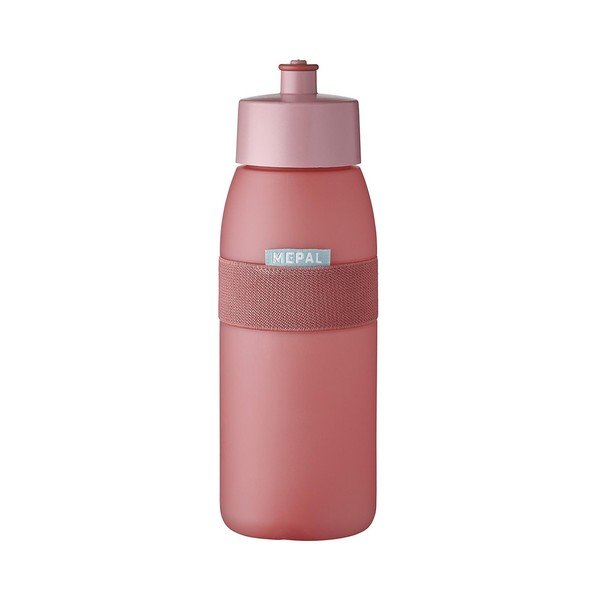 Világospiros műanyag ivópalack 500 ml Ellipse – Mepal