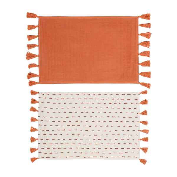Textil tányéralátét szett 2 db-os 30x45 cm Earth Notes – Sema