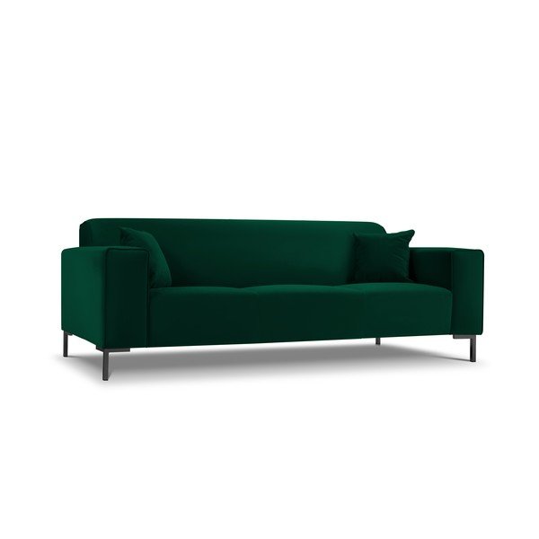 Siena zöld bársonykanapé - Cosmopolitan Design-image-3