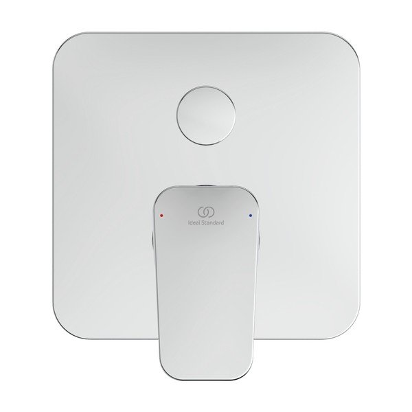 Fényes ezüstszínű csaptelep fürdőkádhoz, rejtett Ceraplan – Ideal Standard-image-4