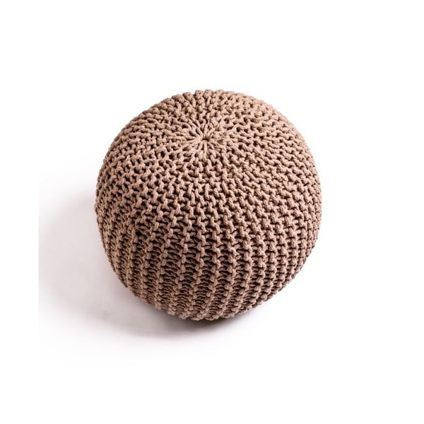 Homokbarna puff - Bonami Essentials-image-1