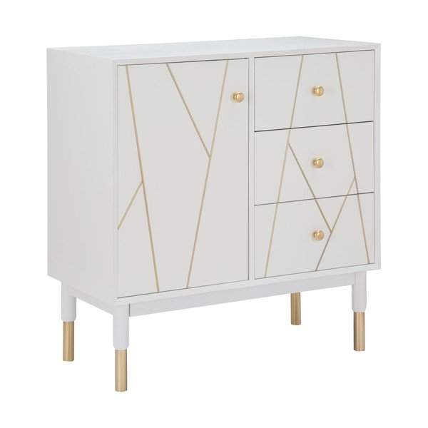 Luxy fehér kisméretű szekrény, szélesség 80 cm - Mauro Ferretti-image-2