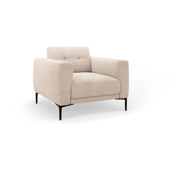 Világosbarna fotel Bemy – Micadoni 