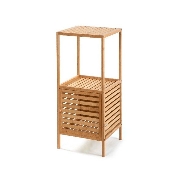 Natúr színű bambusz fürdőszobai polcos állvány 35x80 cm Auren – Bonami Essentials