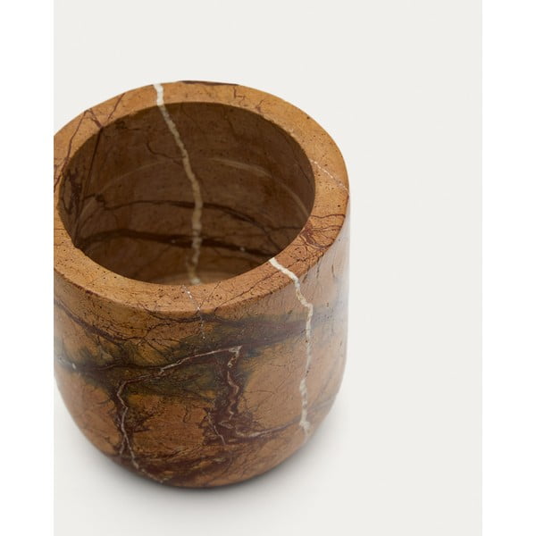 Natúr színű márvány fogkefetartó pohár Spalsh – Kave Home-image-4