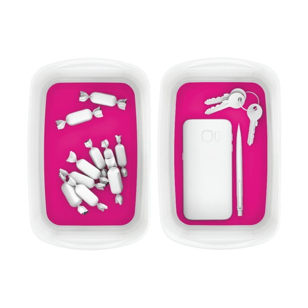 MyBox fehér-rózsaszín asztali tárolódoboz, hossz 24,5 cm MyBox - Leitz-image-2