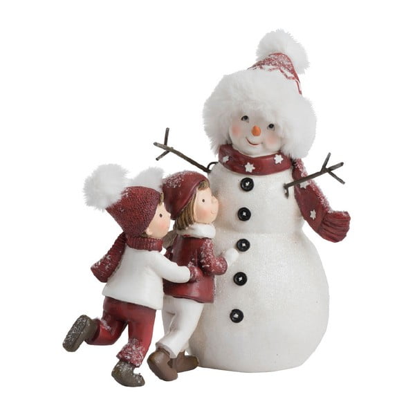 Snowmen karácsonyi dekorszobor - J-Line