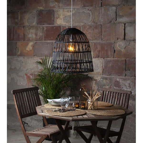 Fekete lámpabúra ø 48 cm Knute – Star Trading-image-1