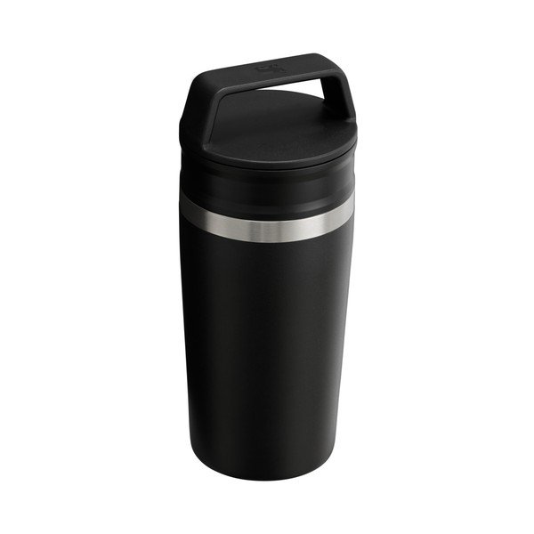 Fekete rozsdamentes acél termobögre 350 ml Café-To-Go Travel Mug Black 2.0 – Stanley-image-2