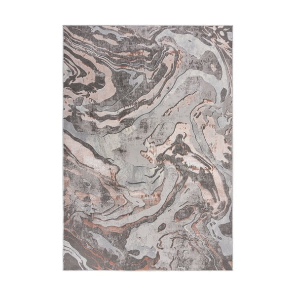 Marbled szürke-bézs szőnyeg, 120 x 170 cm - Flair Rugs