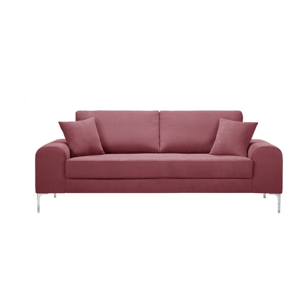 Dilinger rózsaszín háromszemélyes kanapé - Corinne Cobson Home