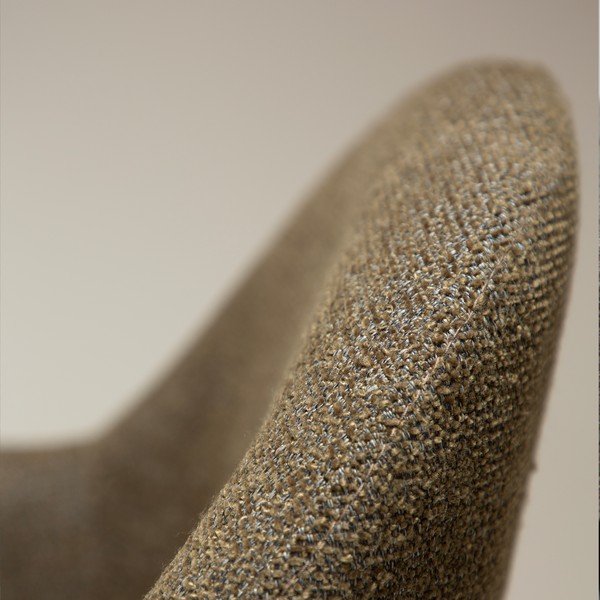 Khaki karfás-forgó étkezőfotel Bae – DAN-FORM Denmark-image-1