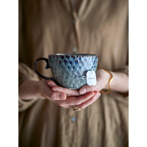 Szürke kerámia csésze szett 4 db-os 365 ml Katrina – Bloomingville-image-2