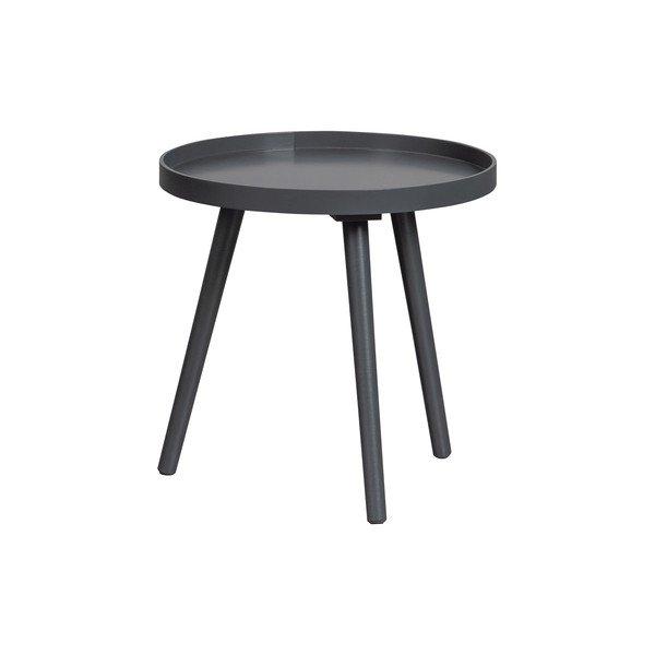 Sasha sötétszürke tárolóasztal, ø 41 cm - WOOOD-image-2