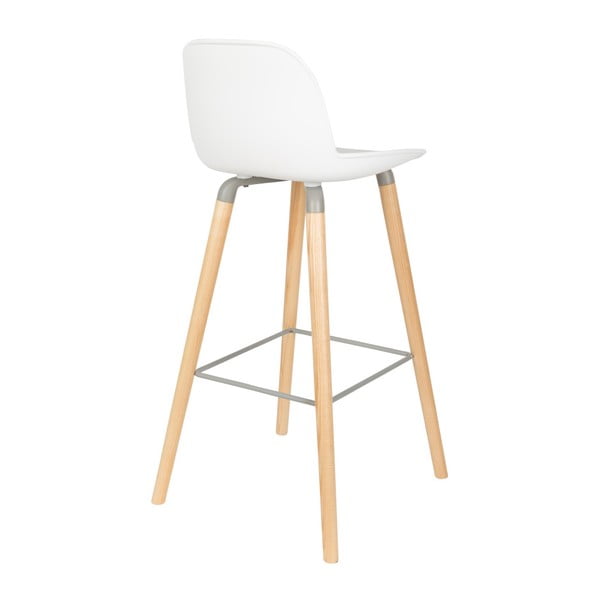 Alber Kuip 2 db fehér bárszék, ülésmagasság 75 cm - Zuiver-image-2