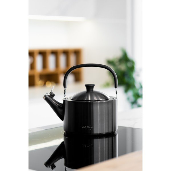 Diamante fekete vízforraló kanna, 1,5 l - Vialli Design-image-4