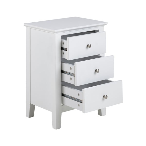 Linnea fehér éjjeliszekrény - Actona-image-3