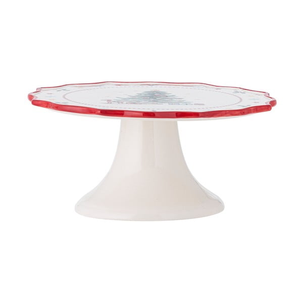 Kerámia emeletes kínálótálca karácsonyi mintával Naive – Bloomingville