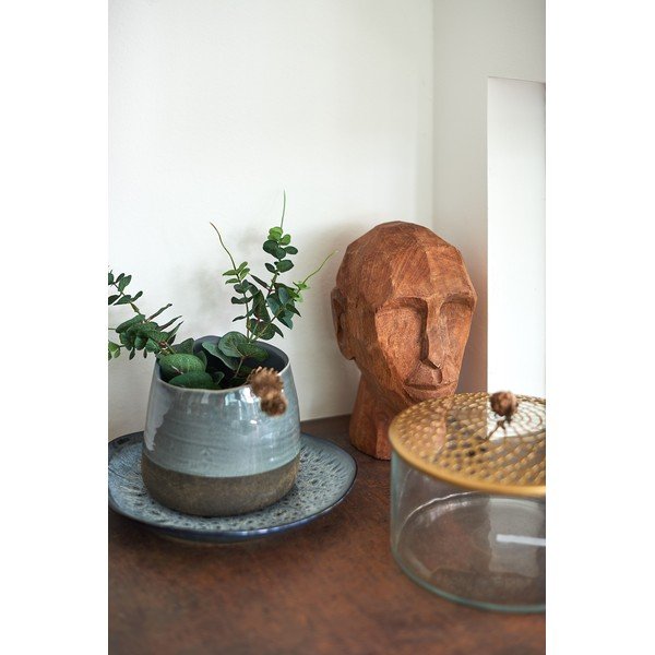 Kassandra Brass üvegváza, ⌀ 20,5 cm - A Simple Mess-image-1