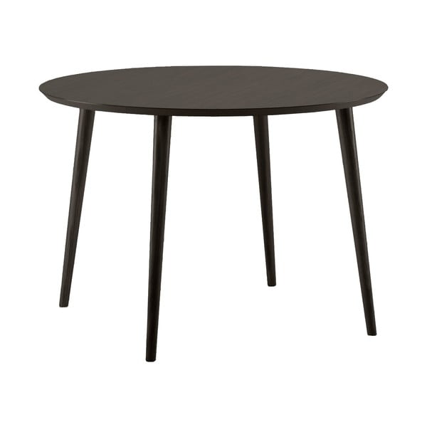 Kerek étkezőasztal tölgyfa dekoros asztallappal ø 100 cm Cloyd – Woodman