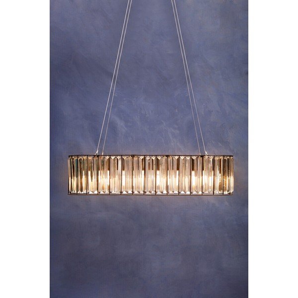 Fém függőlámpa üveg búrával Akiko – Premier Housewares-image-1
